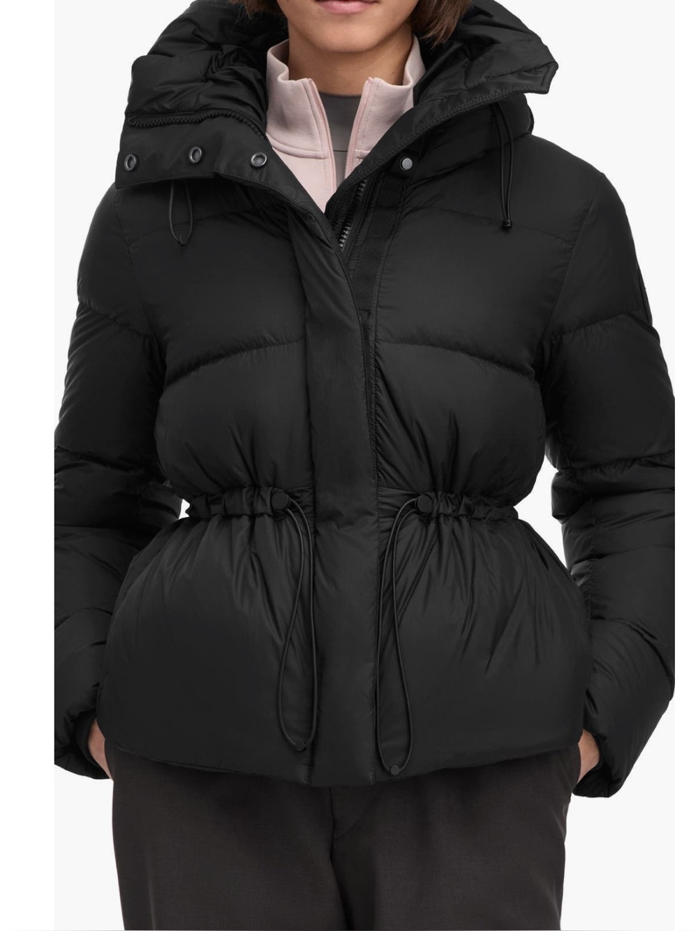 Canada Goose Montgomery Tonal Label Hooded 750 Down Jacket Black XS